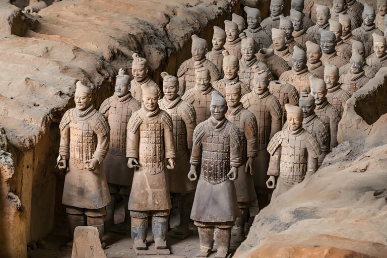 Qin Shihuang Terra Cotta Warriors and Horses