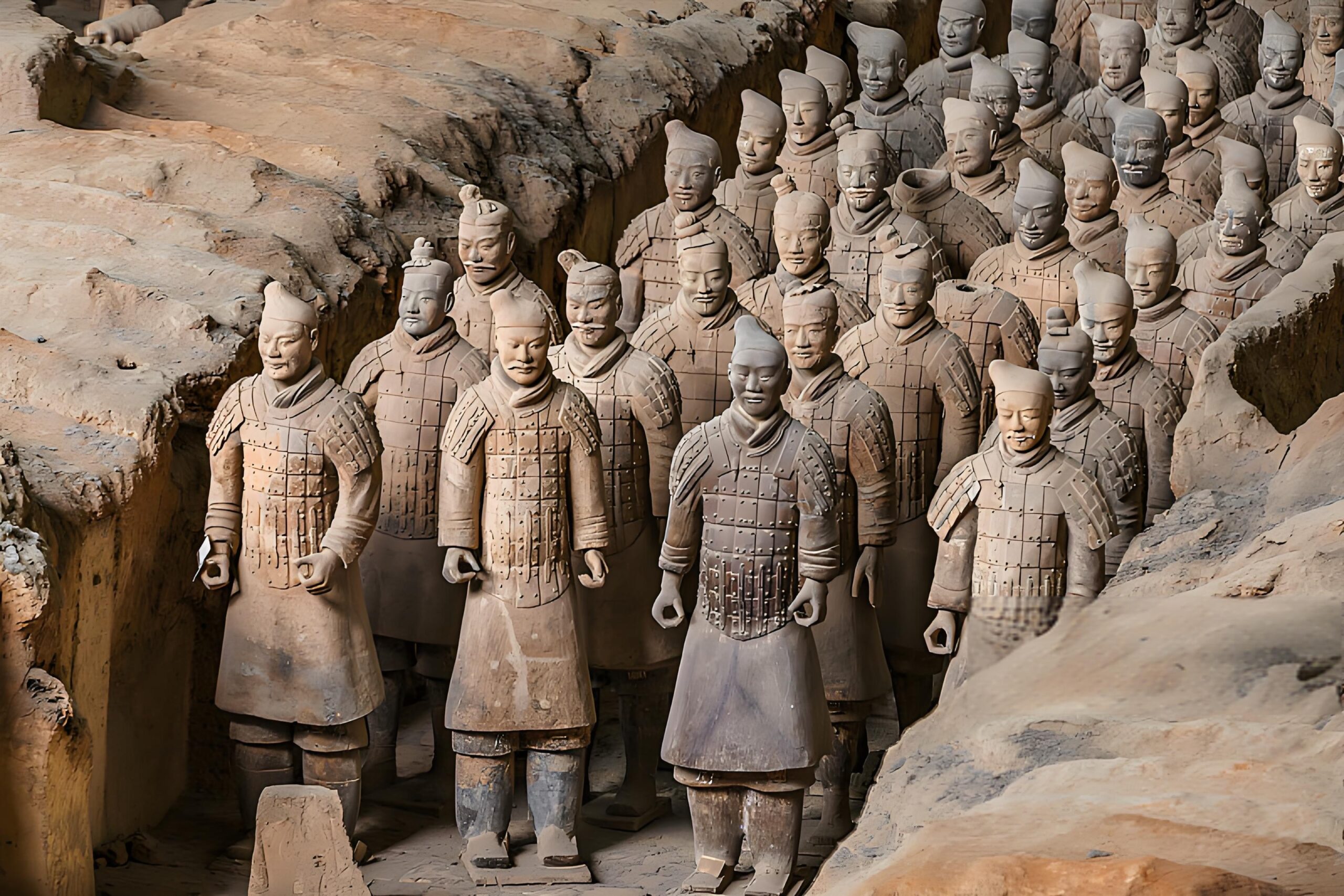 Qin Shihuang Terra Cotta Warriors and Horses