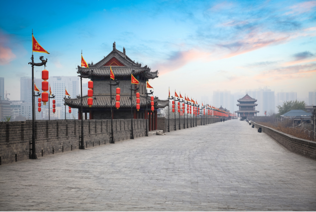 Summer on the Xi'an City Wall