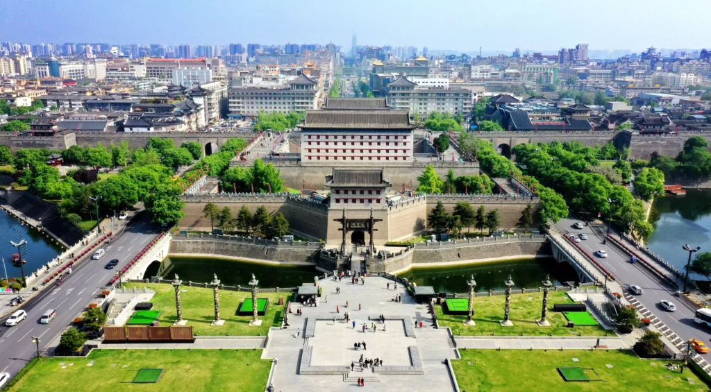 The Spring of Xi'an City Wall